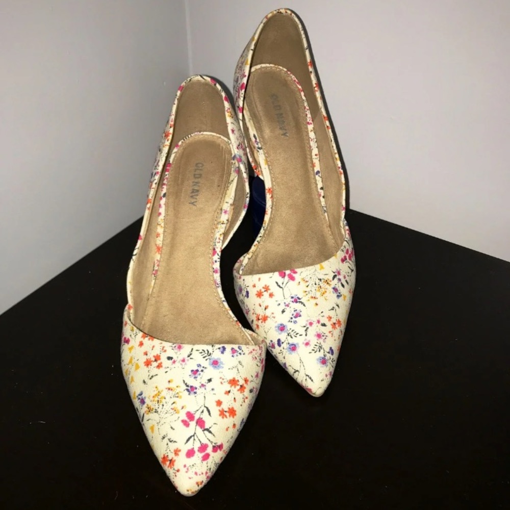 Floral heels